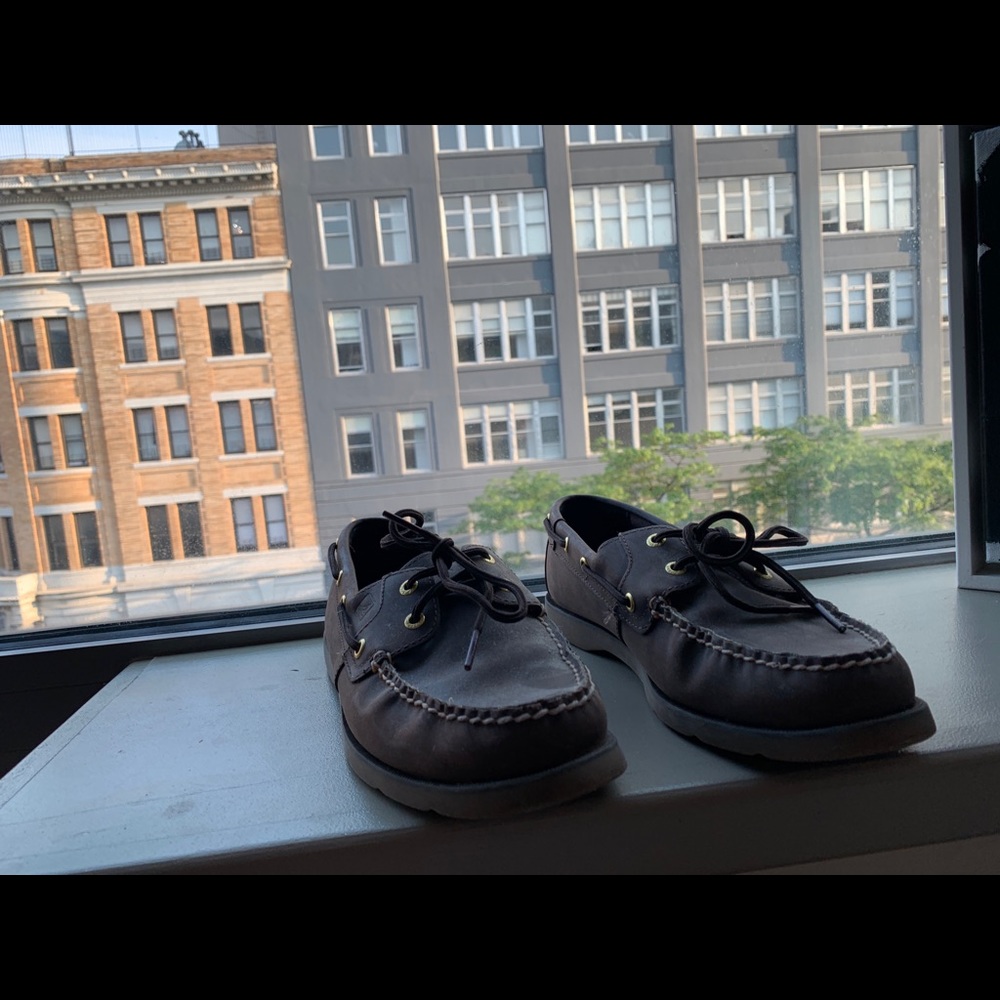 Dark Brown Sperrys